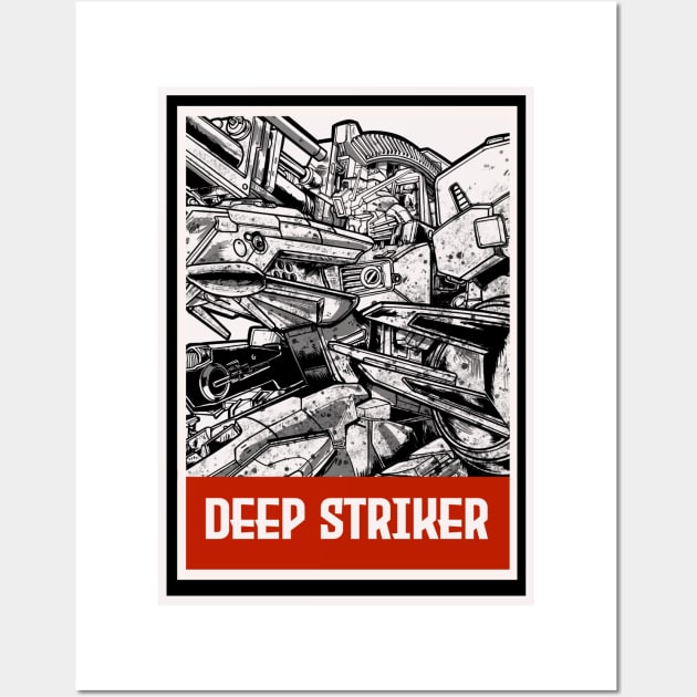 deep striker Wall Art by kimikodesign